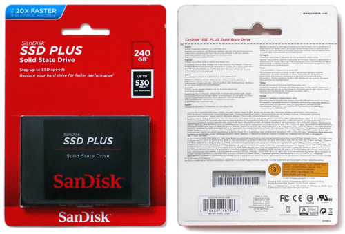  SanDisk SSD PLUS 240G