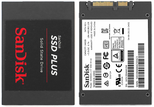 SSD Plus 2 SanDisk SSD PLUS 240G