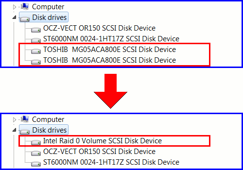 Toshiba_MG05ACA800E_RAID_02 Toshiba MG05ACA800E RAID 02 Корпоративные Toshiba HDD 8TB в RAID 0