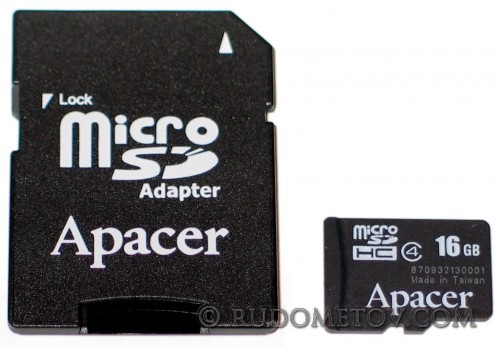 MicroSDHC 16GB