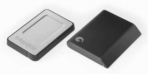 Mobile Seagate FreeAgent Go и Maxtor OneTouch 4 Mini