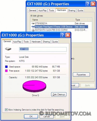 Seagate FreeAgent XTreme Capacity