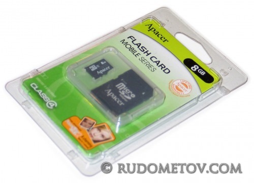 microSDHC 8GB kit