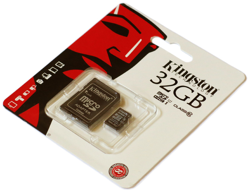 Карта памяти kingston 32gb