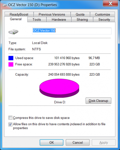 SSD Vector 150 240GB 006