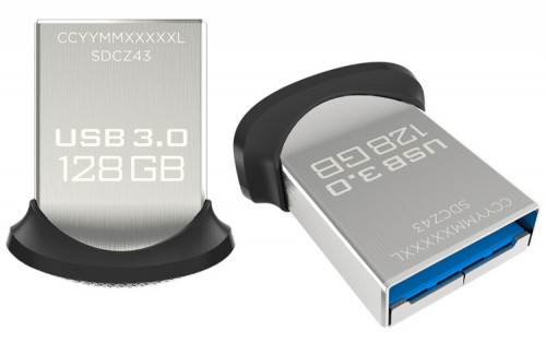 SDCZ43 128G 02 500x324 SanDisk Ultra Fit USB3.0 128GB (часть 1)