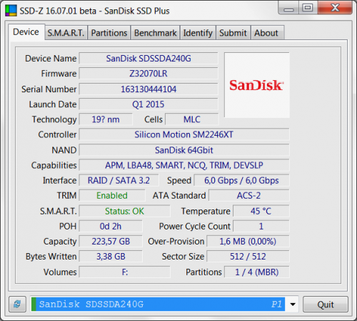 SSD PLUS 15 500x449 SanDisk SDSSDA 240G G26 (часть 5)