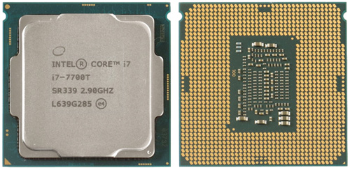 CPU Intel Core i7–7700T 01 Мини ПК с десктопным CPU (часть 1)