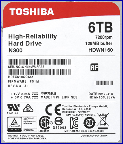 Toshiba N300 6TB 03