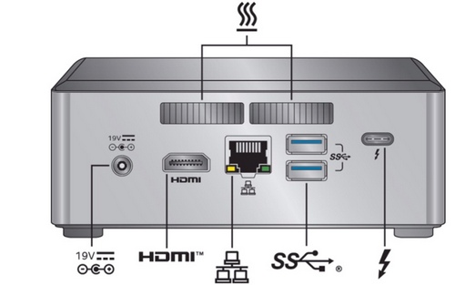 Intel nuc схема питания