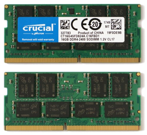 Оперативная память crucial 16gb