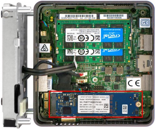 HDD + Optane Memory 16GB 06