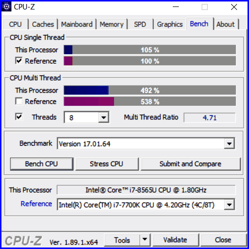 Testing NUC8i7INHJA 06