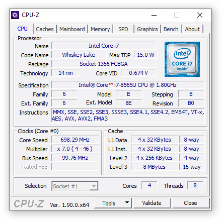 express testing NUC8i7INHJA 03