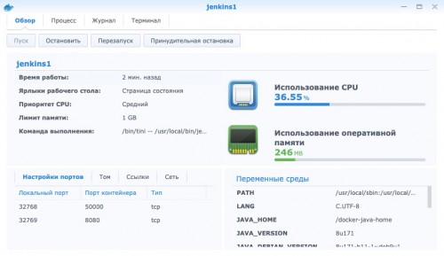 docker 4 500x289 Возможности программного обеспечения Synology NAS DS420+