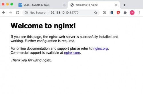 nginx docker 500x328 Возможности программного обеспечения Synology NAS DS420+