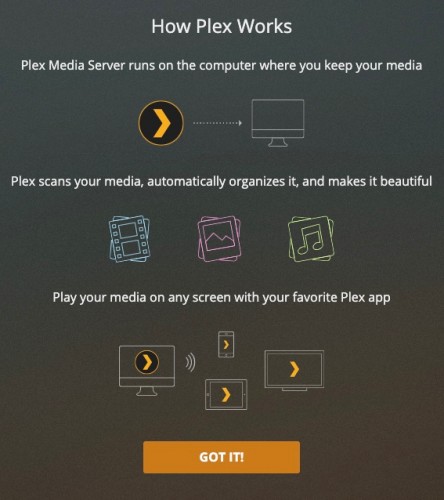 plex 444x500 Возможности программного обеспечения Synology NAS DS420+