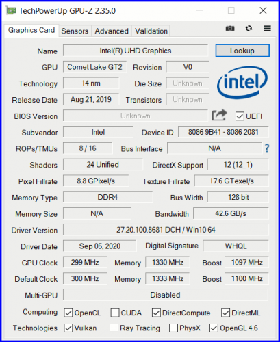 Testing NUC10i5FNKPA 05