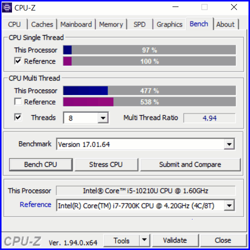 Testing NUC10i5FNKPA 06