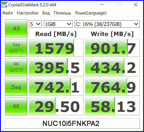 Testing NUC10i5FNKPA 09-1