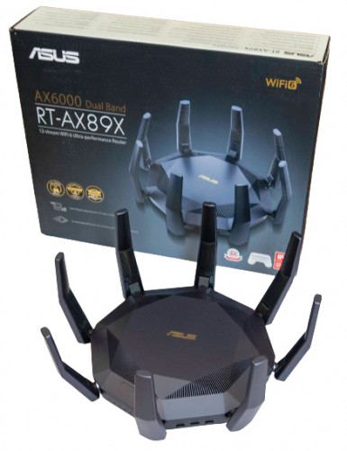 Asus RT AX89X with box 385x500 Asus RT AX89X с поддержкой 10 Гбит и WiFi 6