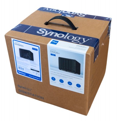 Synology ds920 box 389x400 Обзор сетевого хранилища Synology DS920+