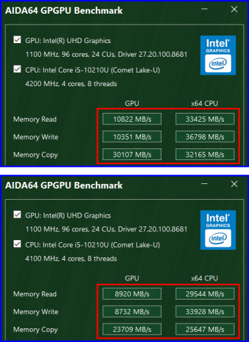 Upgrade NUC10 05